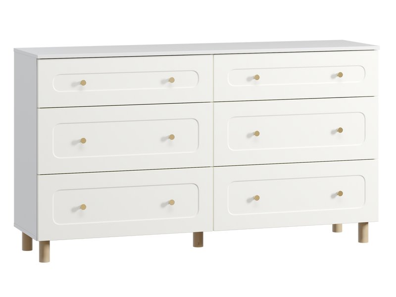 Комод Велди 160x90 Белый