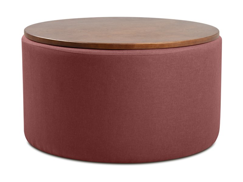 Пуф Арис-2 Рогожка Розовый