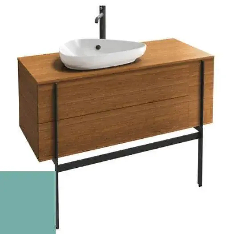 Тумба под раковину Jacob Delafon Nouvelle Vague 120 EB3042-S43 цвет Зеленый