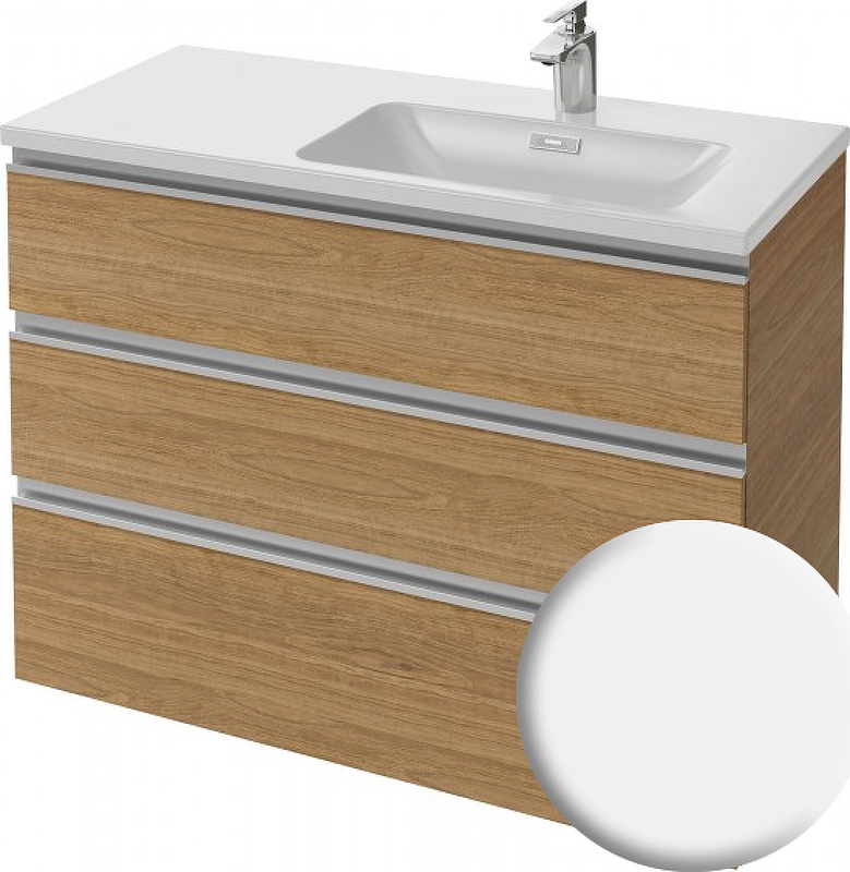 Тумба под раковину Jacob Delafon Vox 100 R EB2046-RA-N18 цвет Белый