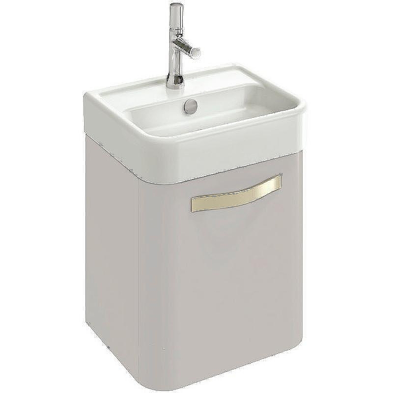 Тумба под раковину Jacob Delafon Replay 45 EB1175G-G1C подвесная цвет Белый глянцевый