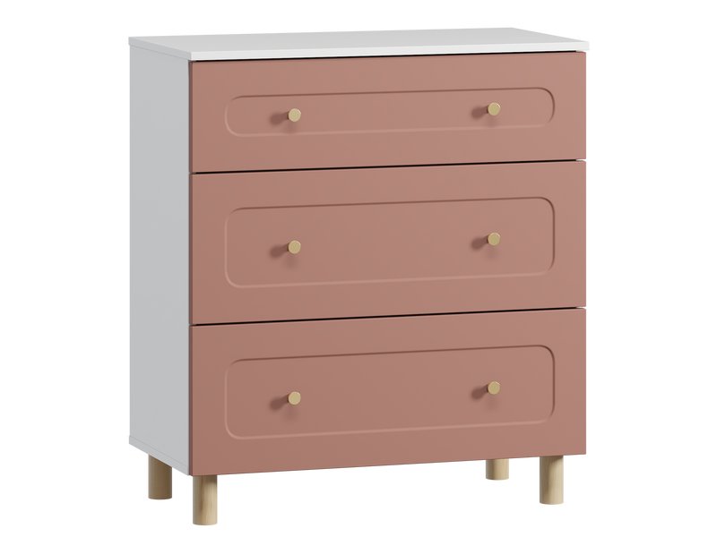 Комод Велди 80x90 Розовый
