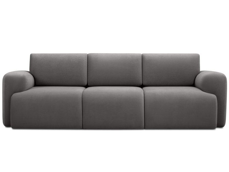 Диван прямой Бонент Велюр Серый