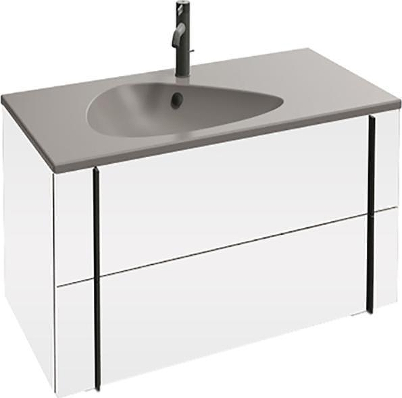 Тумба под раковину Jacob Delafon Nouvelle Vague 80 EB3030-G1C подвесная цвет Белый лак