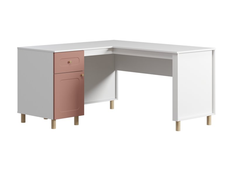 Письменный стол Велди 150x140 Розовый