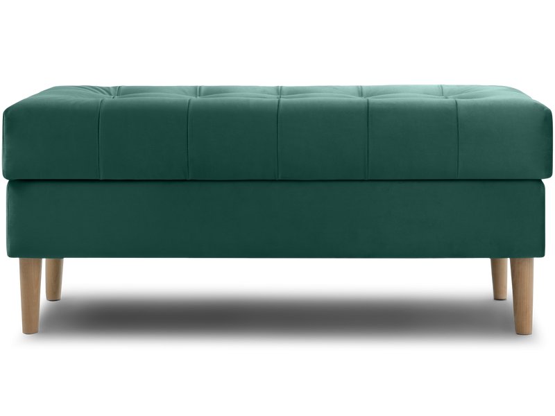 Банкетка Ситено Велюр Зеленый