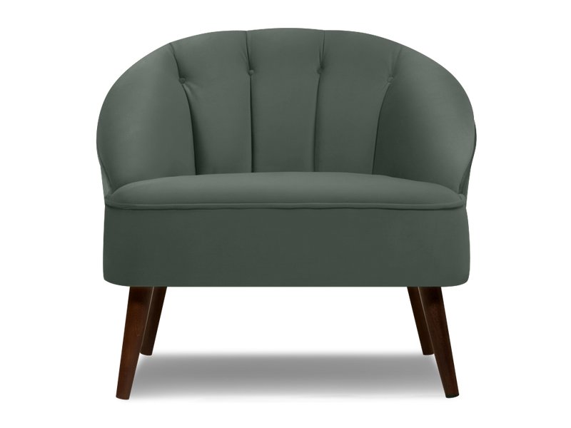 Кресло Мона Велюр Оливковый