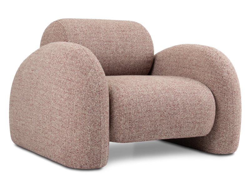 Кресло Данго Рогожка Розовый