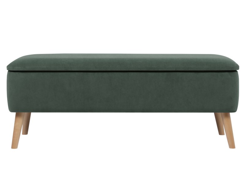 Банкетка Вайли Велюр Оливковый