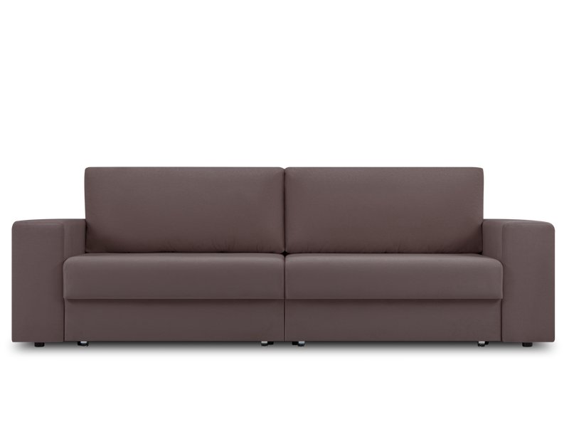 Диван прямой Мейлон Велюр Коричневый