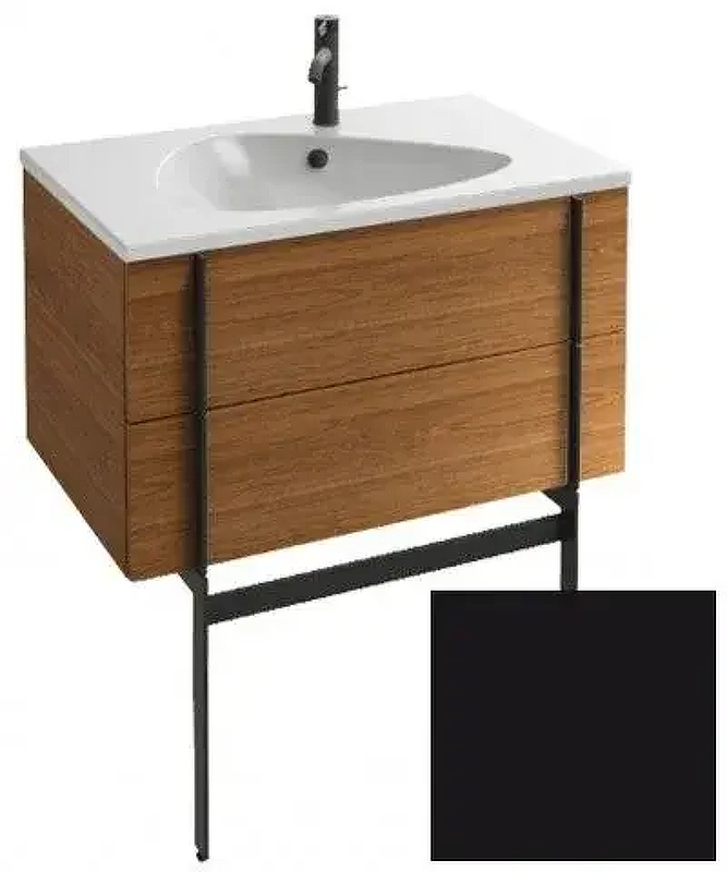 Тумба под раковину Jacob Delafon Nouvelle Vague 80 EB3030-M61 цвет Черный