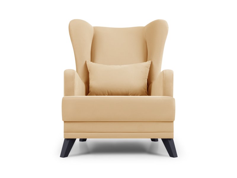 Кресло Оксфорд Велюр Песочный