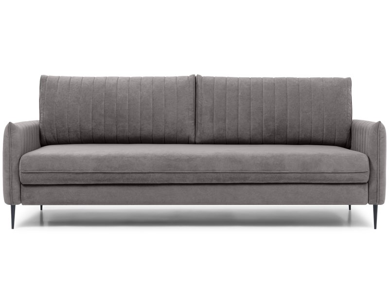 Диван прямой Сваут Велюр Серый