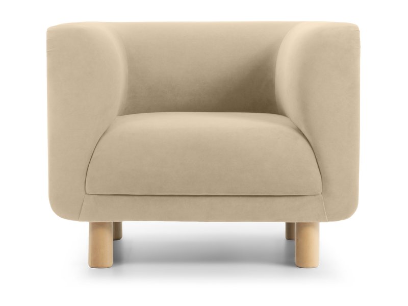 Кресло Венето Велюр Бежевый