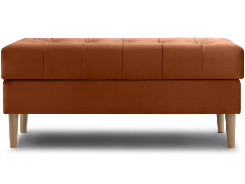 Банкетка Ситено Велюр Терракотовый