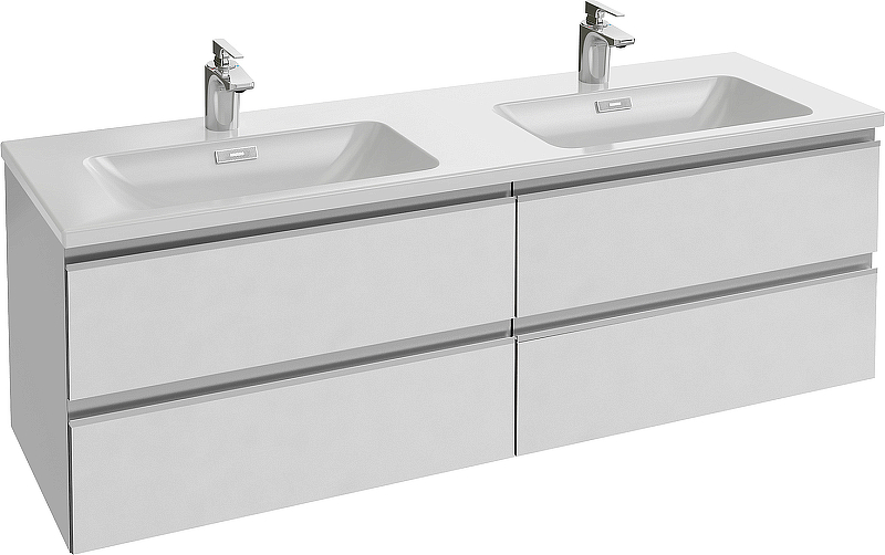 Тумба под раковину Jacob Delafon Vox 140 EB2020-RA-G1C подвесная цвет Белый