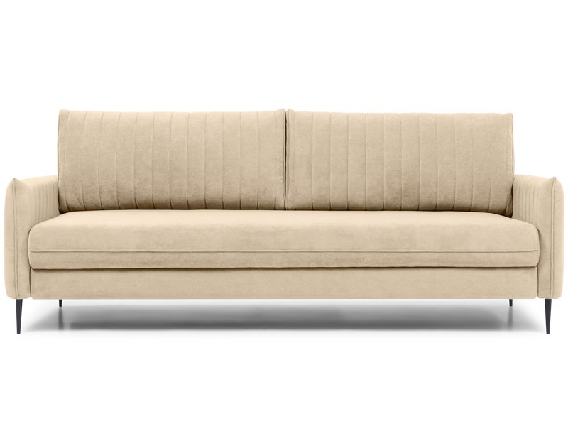 Диван прямой Сваут Велюр Бежевый