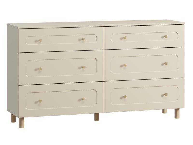 Комод Велди 160x90 Светло-бежевый