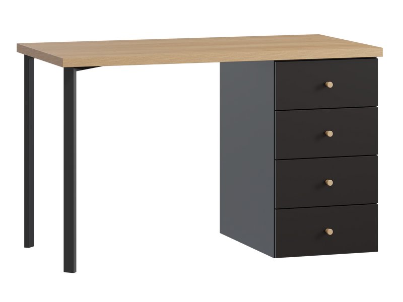 Письменный стол Стэйс 120x60 Черный