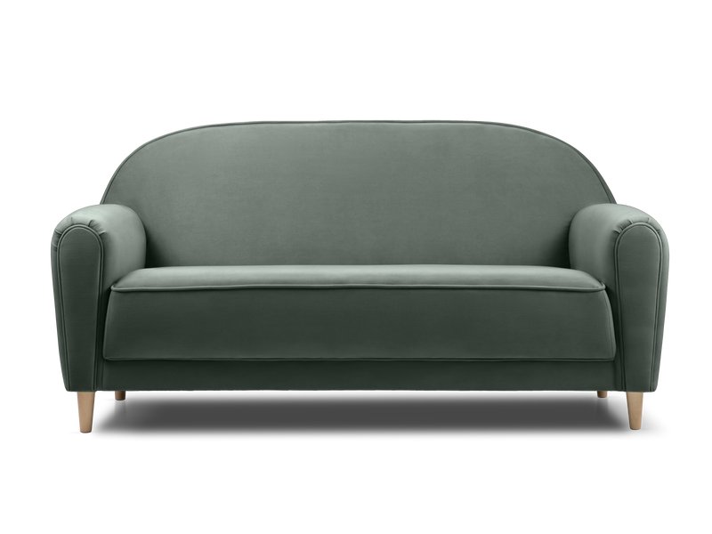 Диван прямой Самми Велюр Оливковый