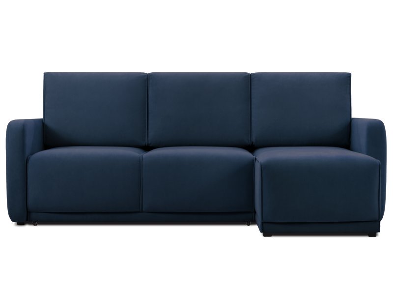 Диван угловой Виллес Велюр Синий