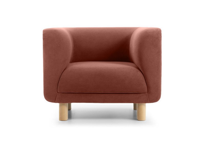 Кресло Венето Велюр Терракотовый
