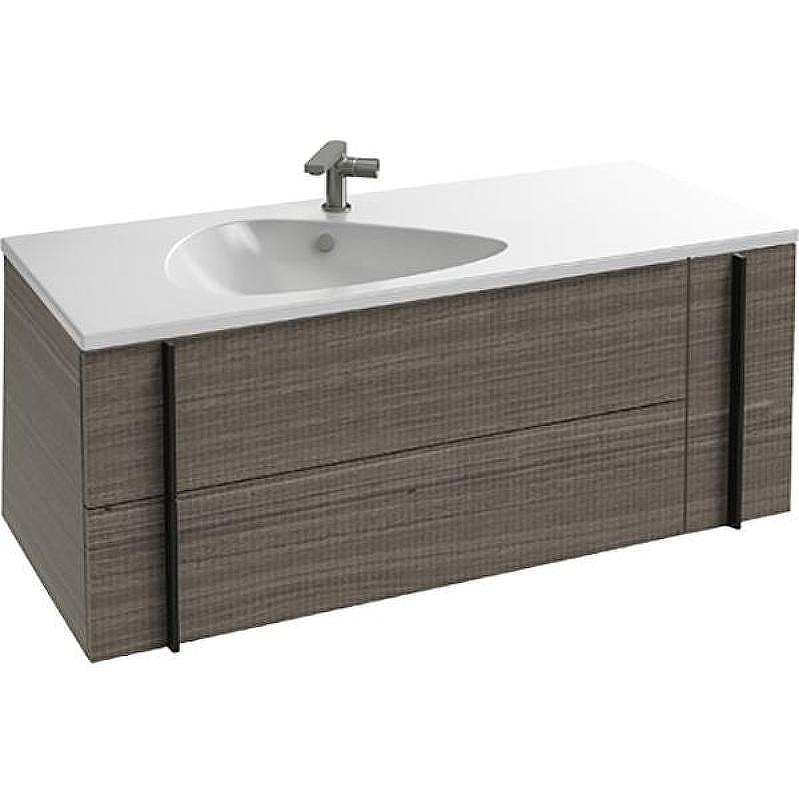 Тумба под раковину Jacob Delafon Nouvelle Vague 120 EB3036-E73 подвесная цвет Фактурный дуб