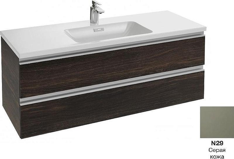 Тумба под раковину Jacob Delafon Vox 120 EB2021-RA-N29 подвесная цвет Серая кожа