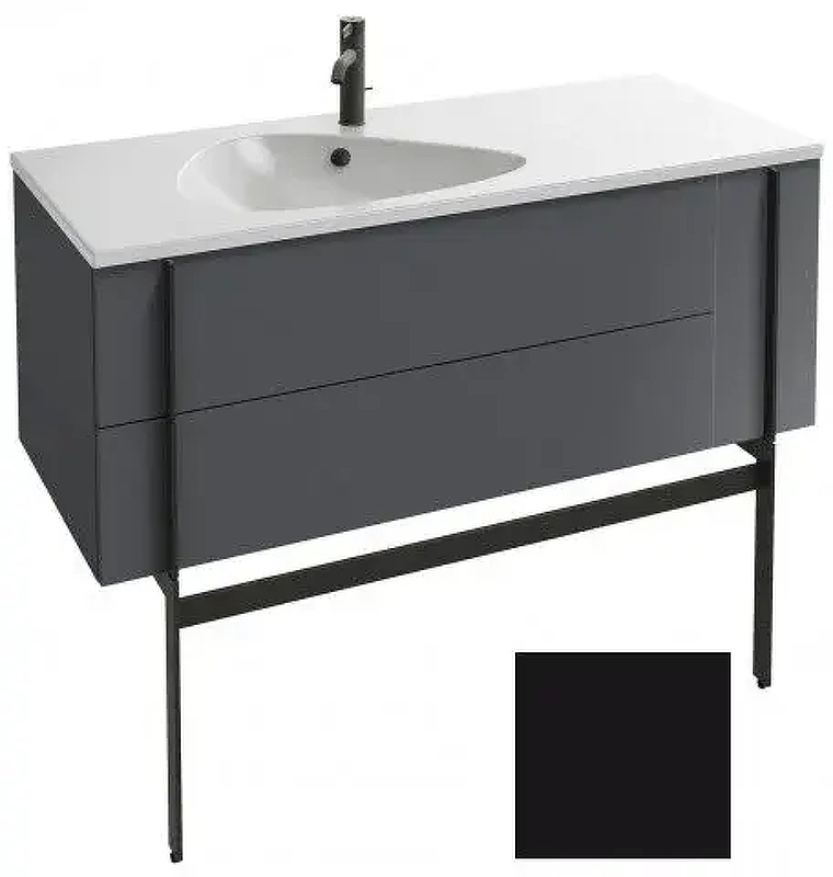 Тумба под раковину Jacob Delafon Nouvelle Vague 120 EB3036-S14 цвет Черный