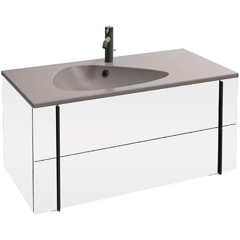 Тумба под раковину Jacob Delafon Nouvelle Vague 100 EB3032-G1C подвесная цвет Белый лак