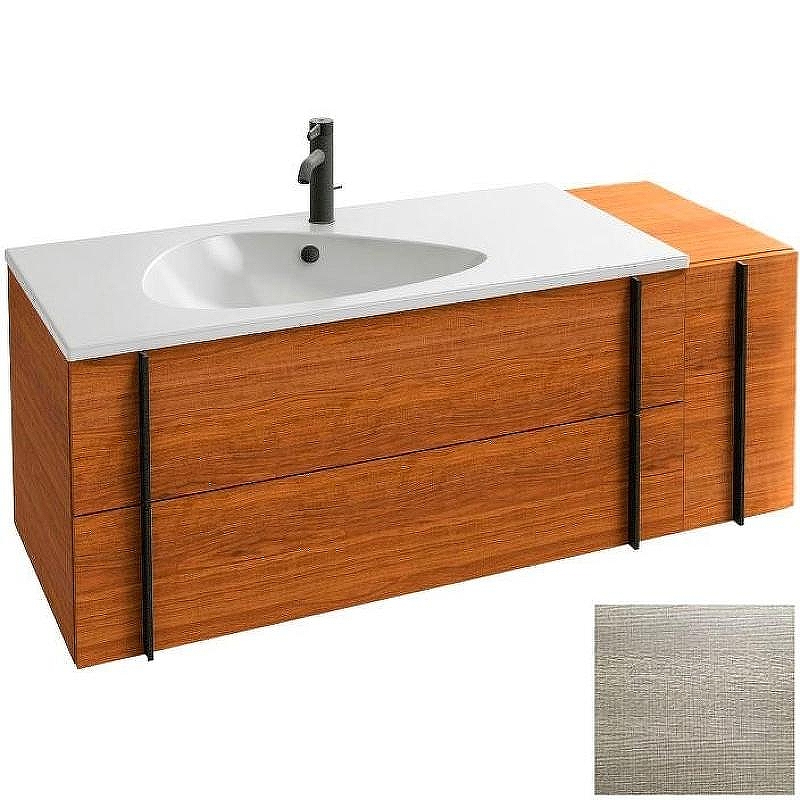 Тумба под раковину Jacob Delafon Nouvelle Vague 145 EB3038-E73 подвесная цвет Фактурный дуб