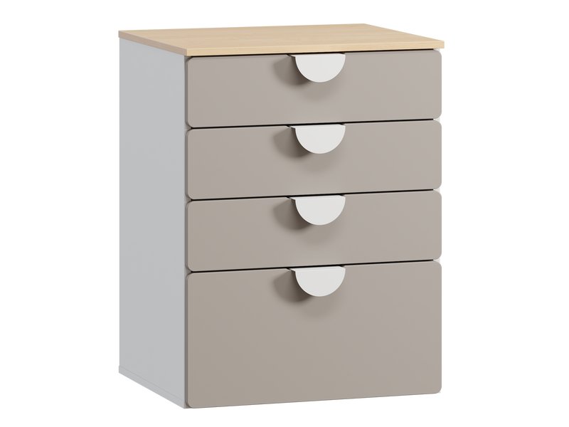 Комод детский Милна 3-60x80 Латте