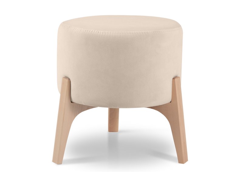 Пуф Лидо Велюр Молочный