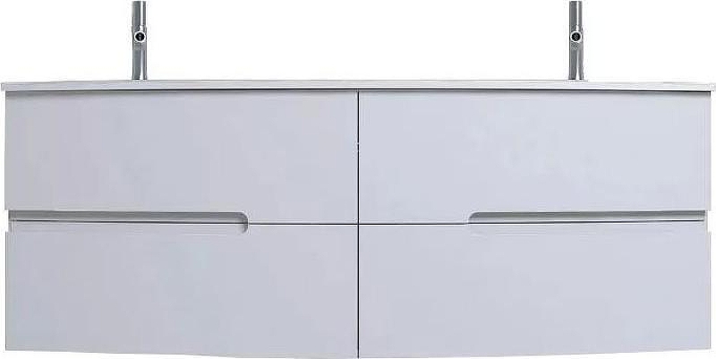 Тумба под раковину Jacob Delafon Nona 140 EB1891RU-G1C подвесная цвет Белый глянцевый