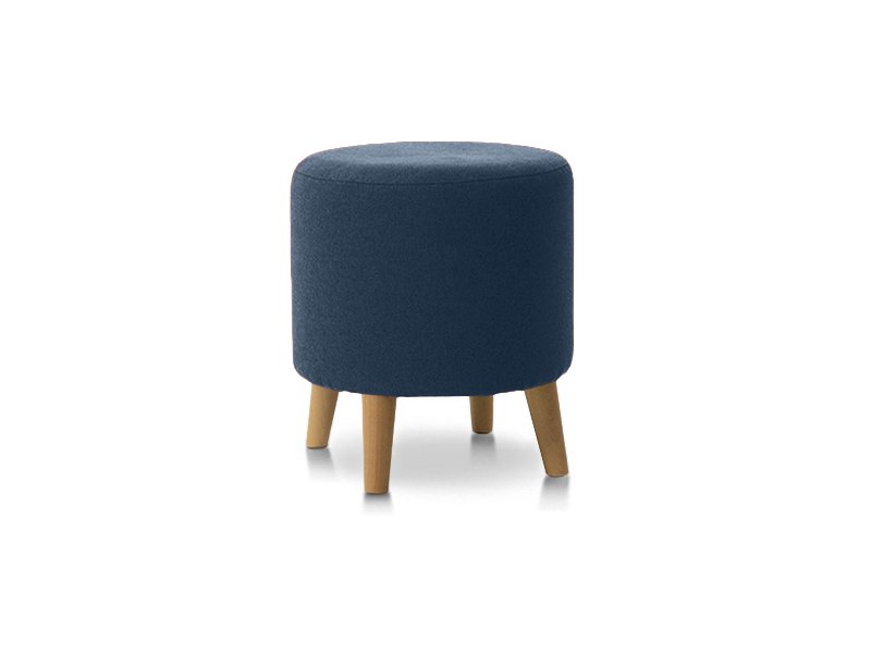 Пуф Плиди Велюр Синий