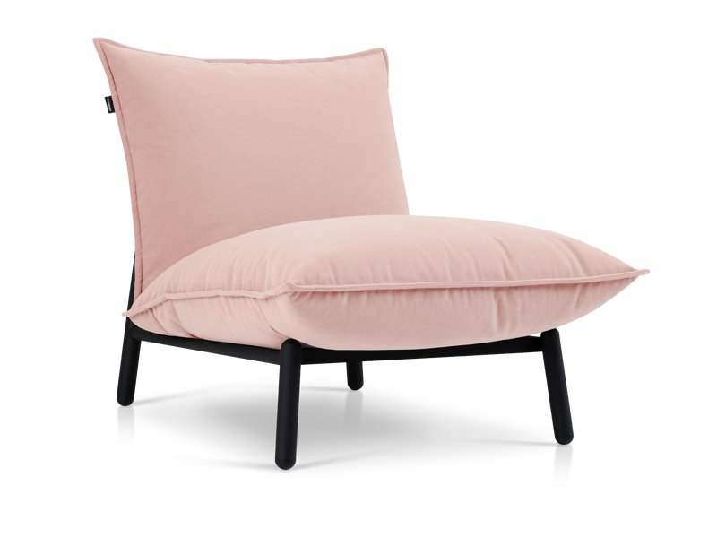 Кресло Рофл Вельвет Розовый