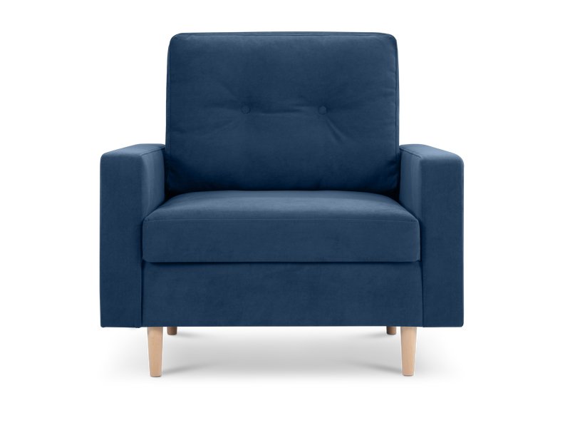Кресло-кровать Динс Мини Вельвет Синий