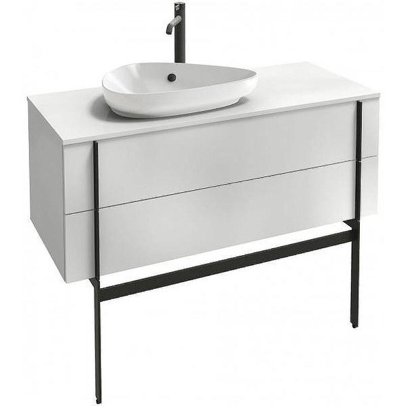 Тумба под раковину Jacob Delafon Nouvelle Vague 100 EB3040-N18 подвесная цвет Белый глянец