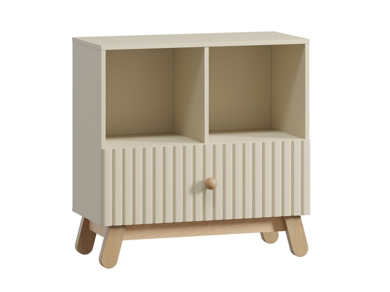 Стеллаж детский Финни 78x78 Светло-бежевый